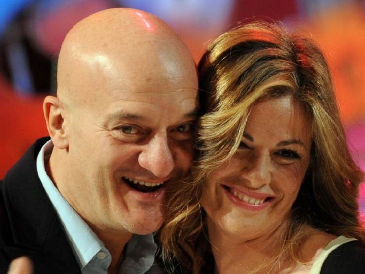 Claudio Bisio e Vanessa Incontrada (foto web) 