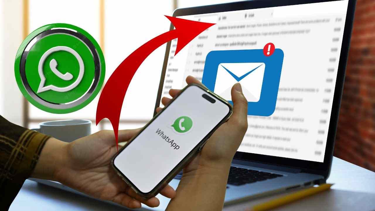 Come inviare un messaggio Whatsapp via mail (crmag.it) 