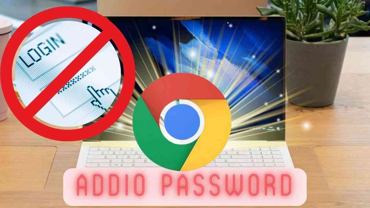 Google Chrome, addio password (crmag.it)