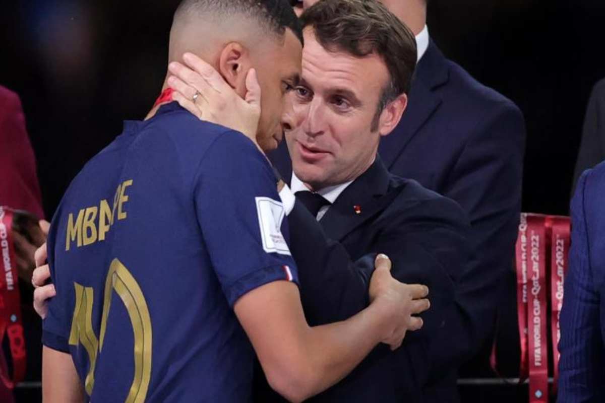 Mbappé Macron