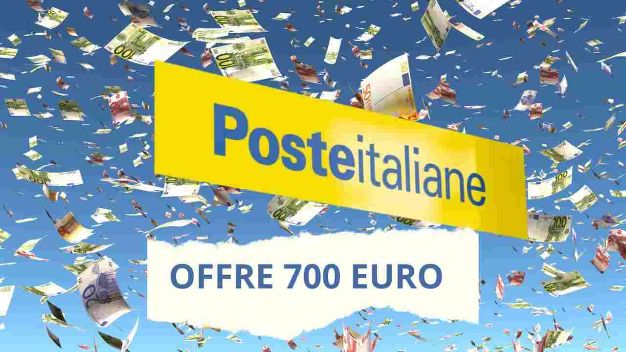 Con Poste italiane avrai 700 euro (foto crmag)