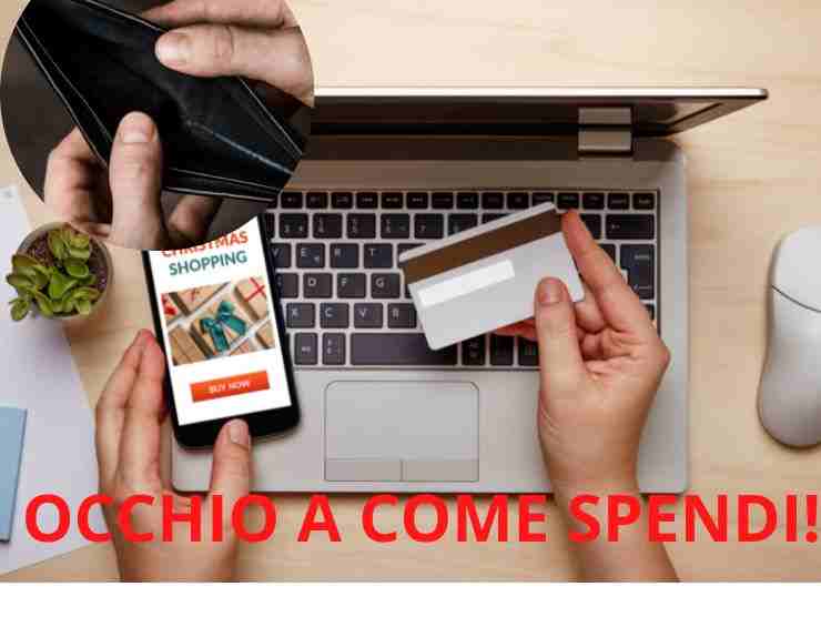 acquisti online portafoglio vuoto