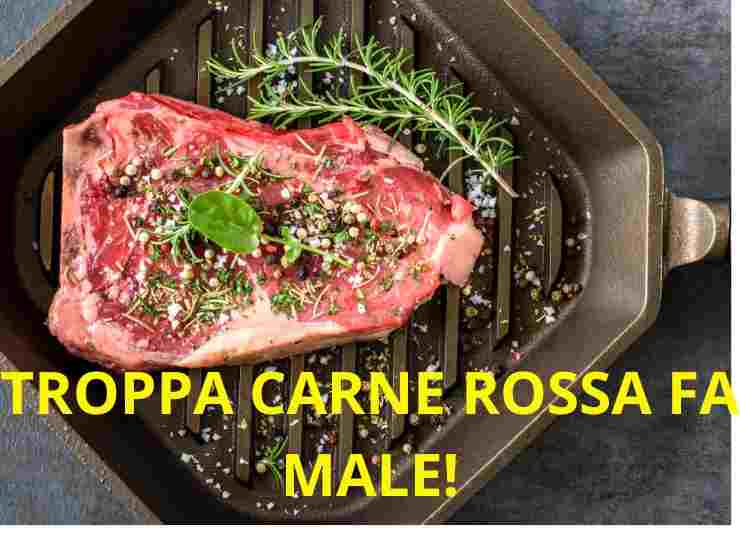 carne rossa colesterolo alto