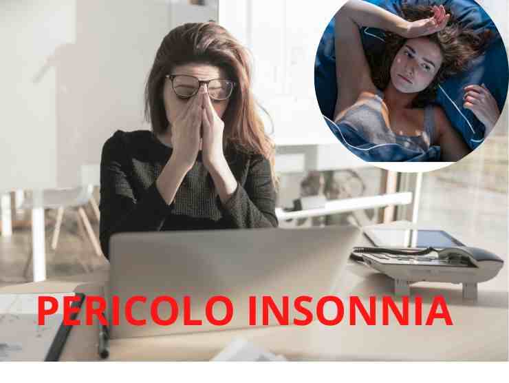 stress lavoro insonnia