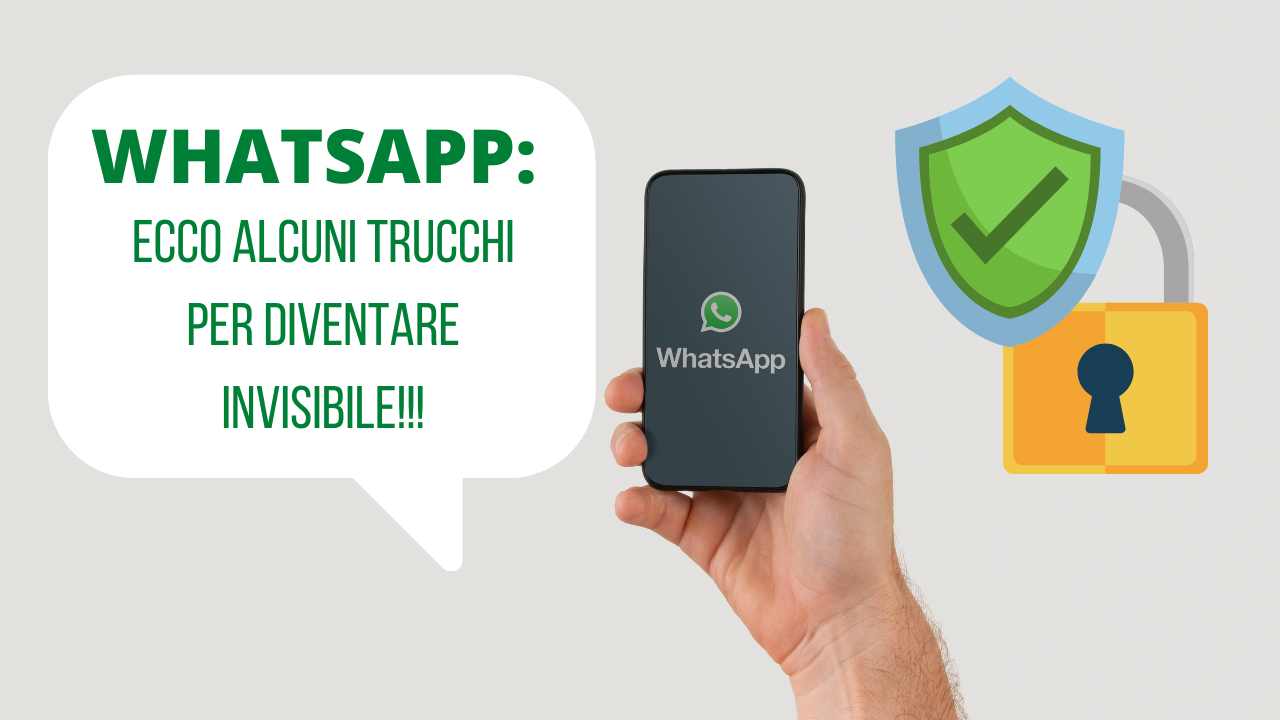 Whatsapp, diventare invisibile è un att …
