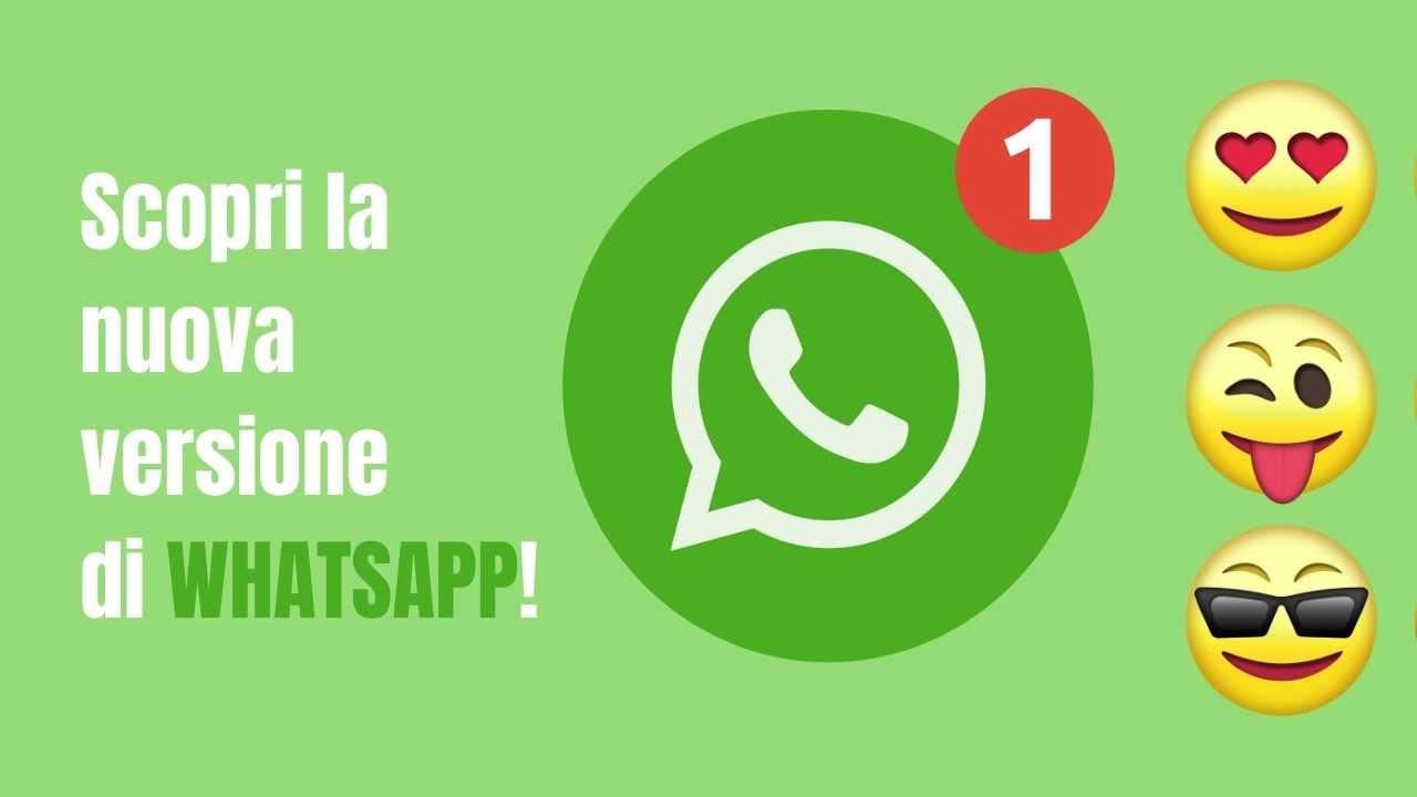 Whatsapp: arriva la nuova versione per A …