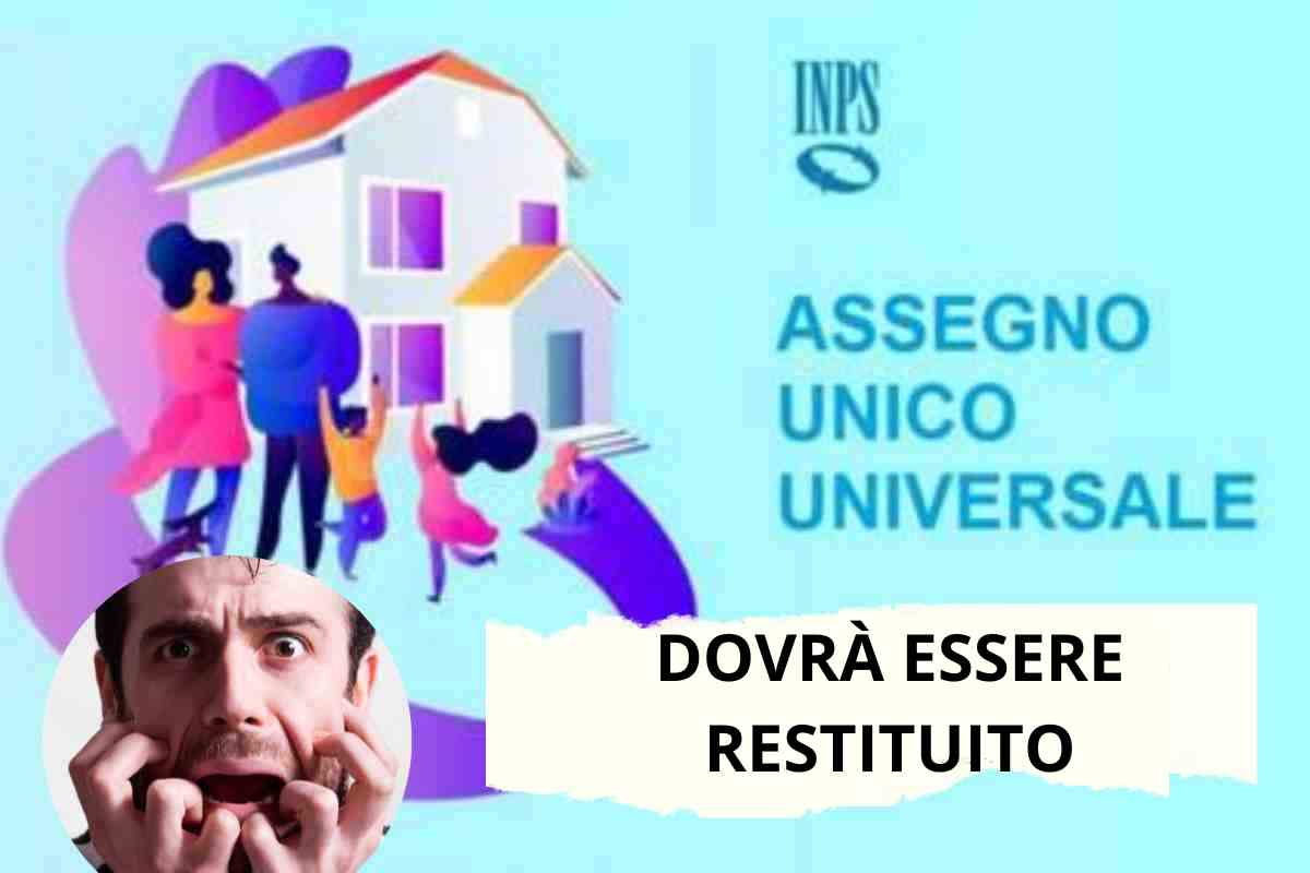 Assegno unico: dovrà essere restituito ( fonte crmag)