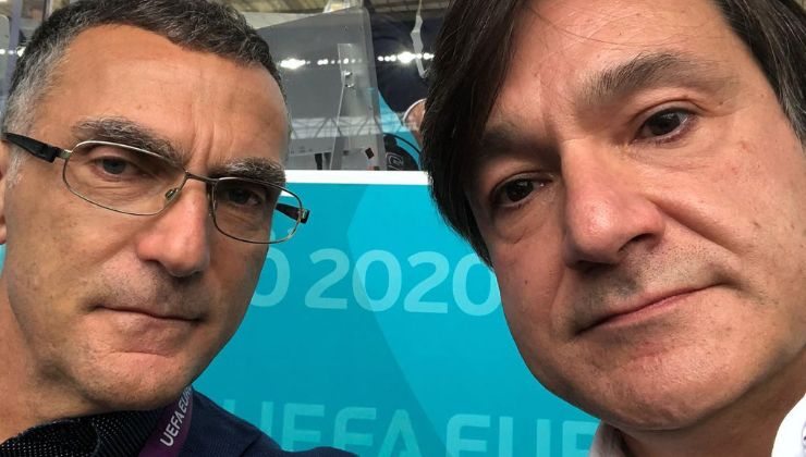 Fabio Caressa e Beppe Bergomi la coppia delle telecronache