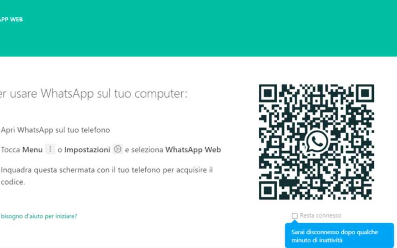 Scopri se qualcuno ti spia su Whatsapp (foto web)