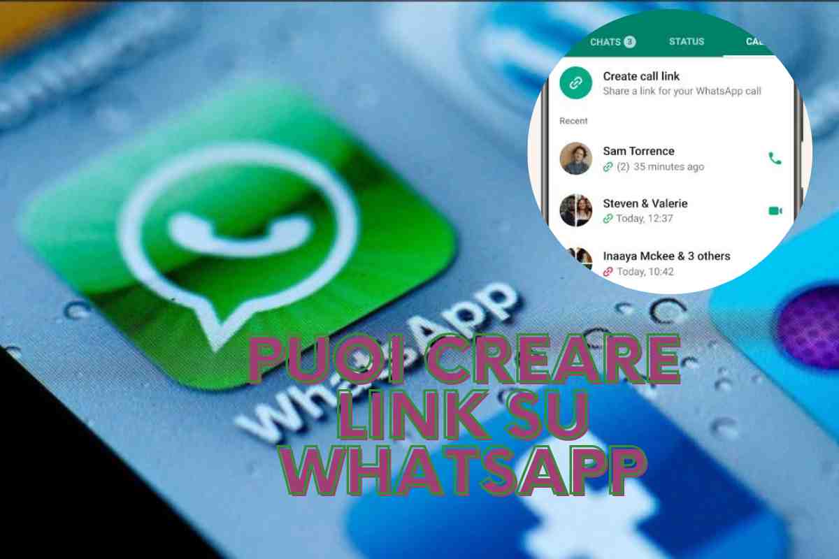 Puoi creare link su Whatsapp (fonte crmag)