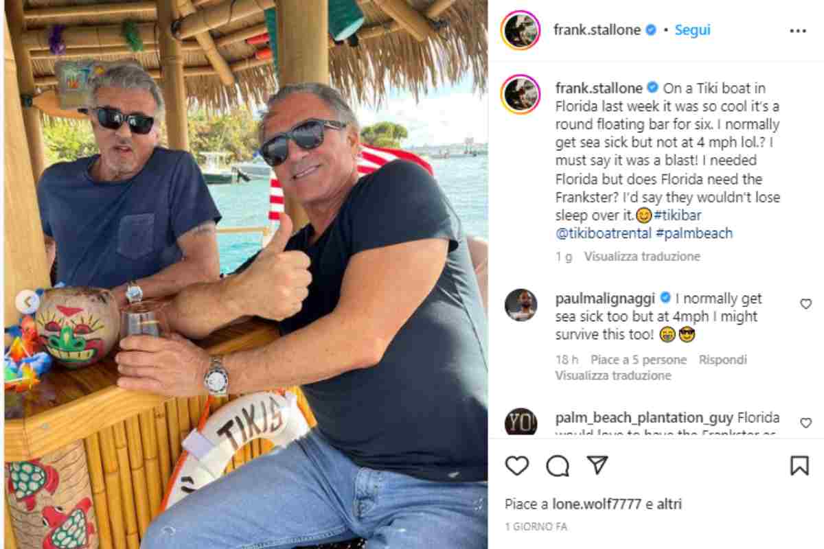 Fratelli Stallone- Instagram