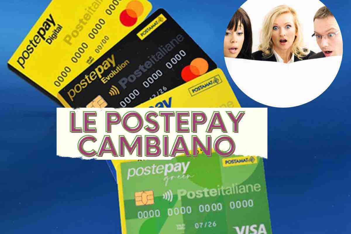 Le postepay cambiano (foto crmag)