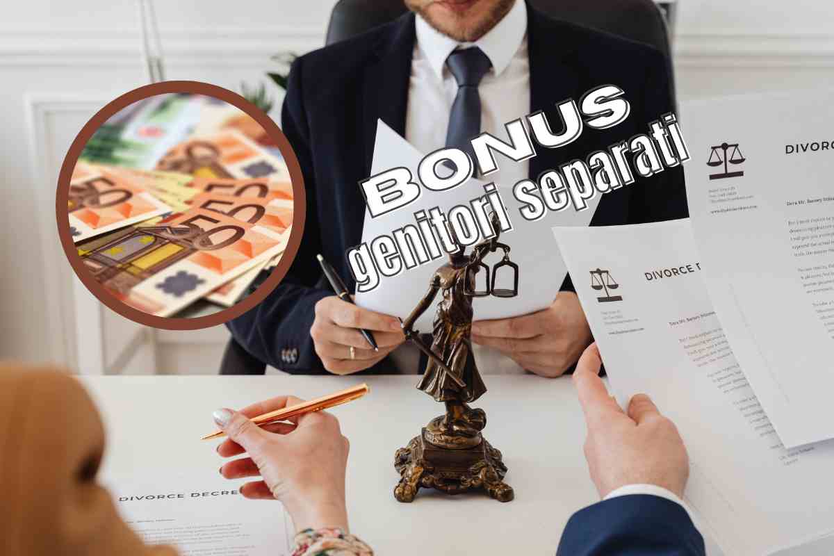 bonus genitori separati