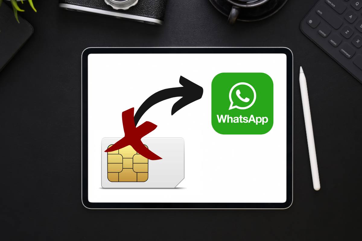 tablet whatsapp no sim