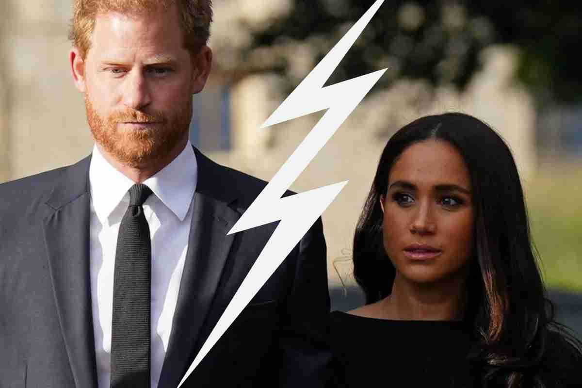 Harry e Meghan si separano