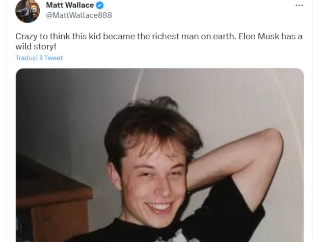 elon musk foto giovane