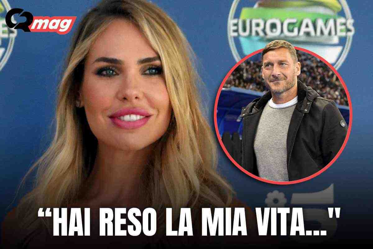 Ilary Blasi Totti dedica