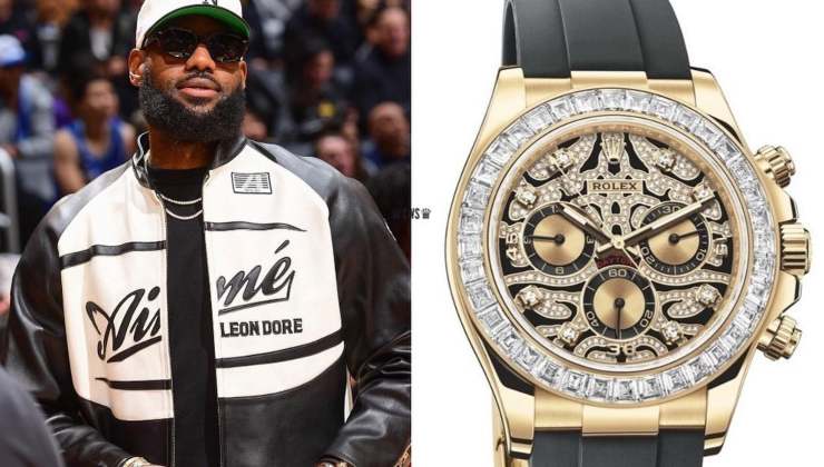 LeBron James, orologio