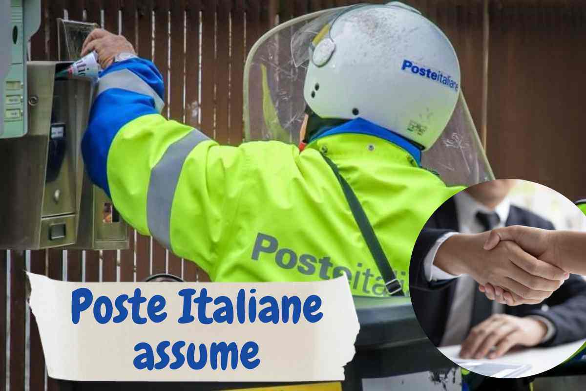 Poste Italiane ha avviato le assunzioni