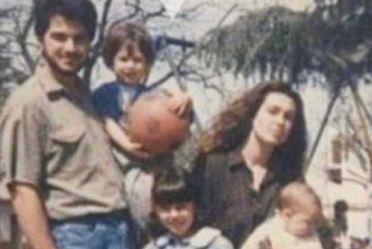 chi è la famiglia nella foto