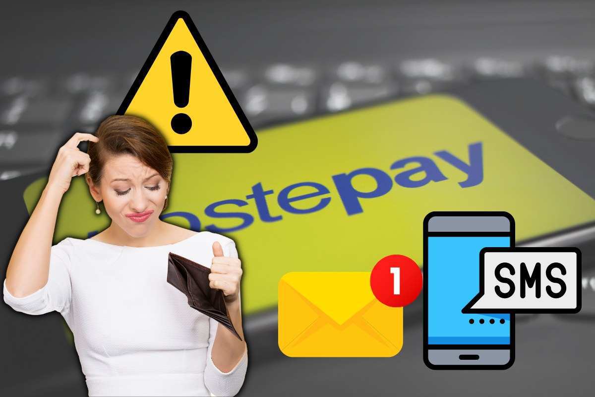 Email sms truffa PostePay