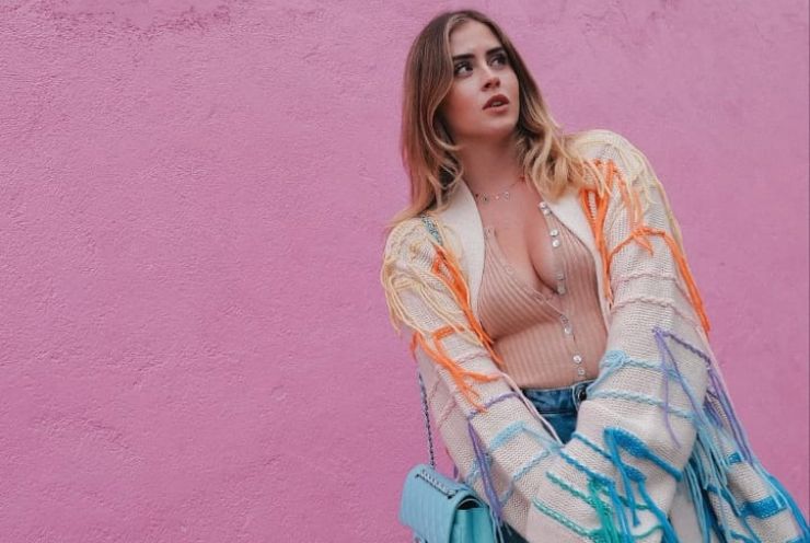 valentina ferragni look los angeles maglietta 