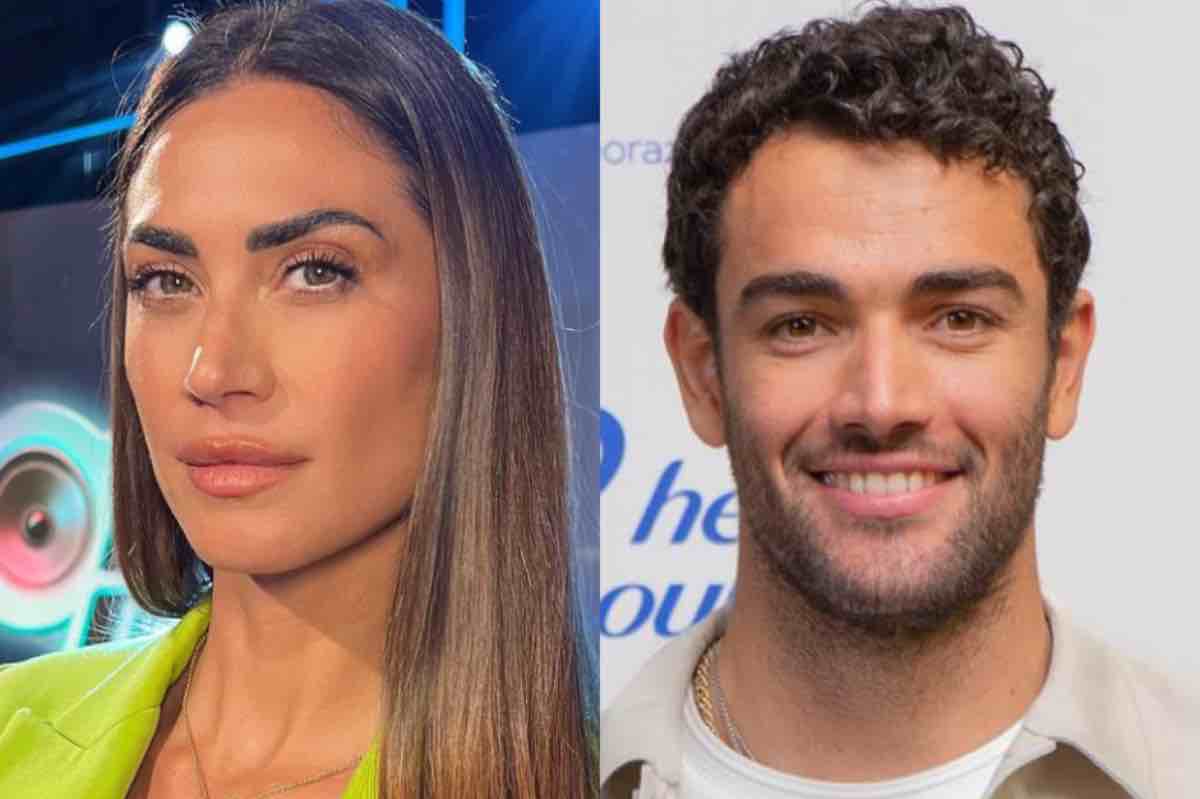 la foto di Melissa Satta e Matteo Berrettini