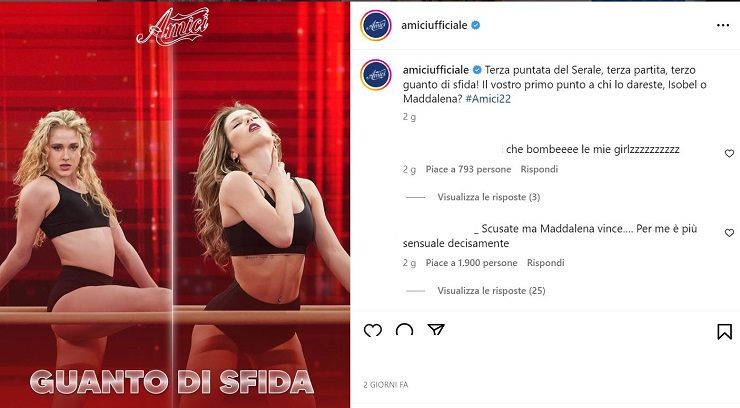 Amici 22: Alessandra Celentano contro Emanuel Lo e Maddalena