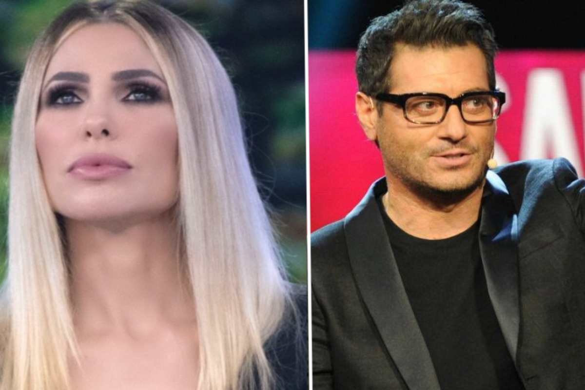 Ilary Blasi ed Enrico Papi sfuriata all'Isola dei Famosi