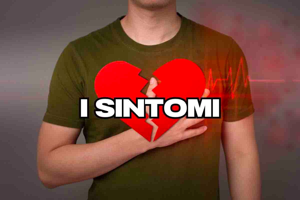 attenzione ai sintomi della sindrome del cuore spezzato